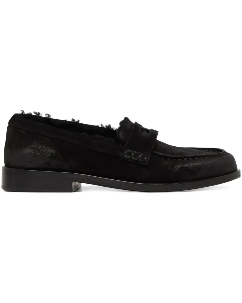 Marsèll Mocasso Loafer aus Leder - Schwarz Schwarz