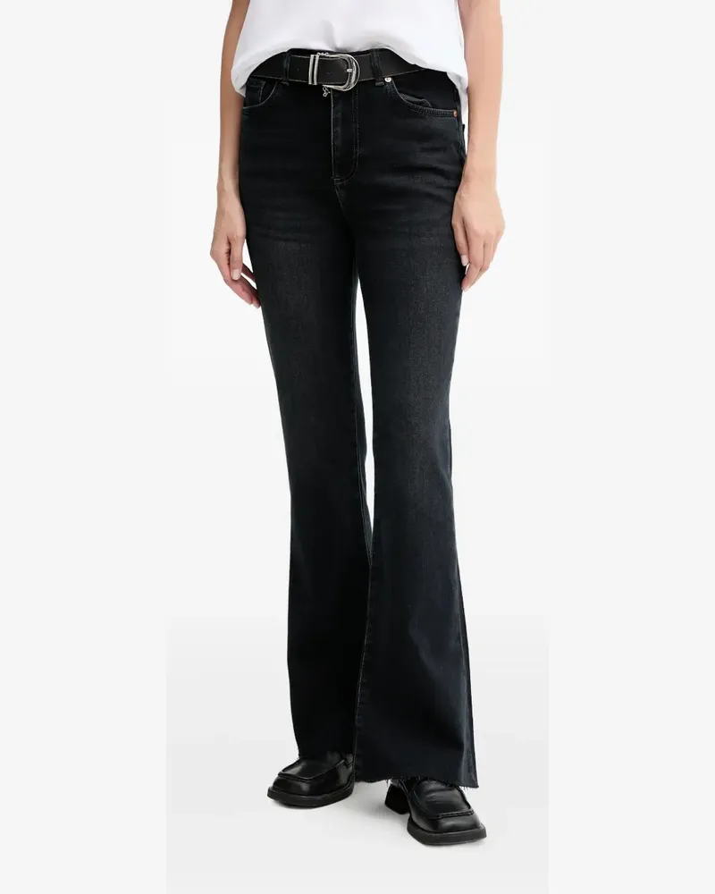 AllSaints Masie flared jeans - Schwarz Schwarz