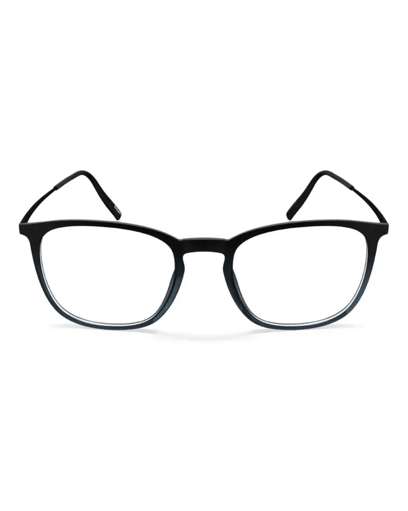 Silhouette Illusion Lite square-frame glasses - Schwarz Schwarz