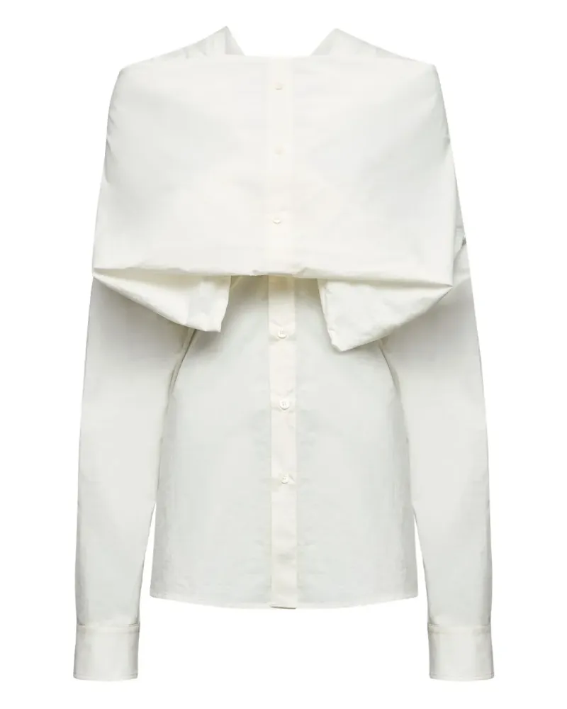 Maison Margiela Hemd im Layering-Look - Weiß Weiß