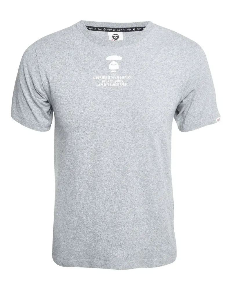 BAPE Pre-owned Ape Head T-Shirt - Grau Grau