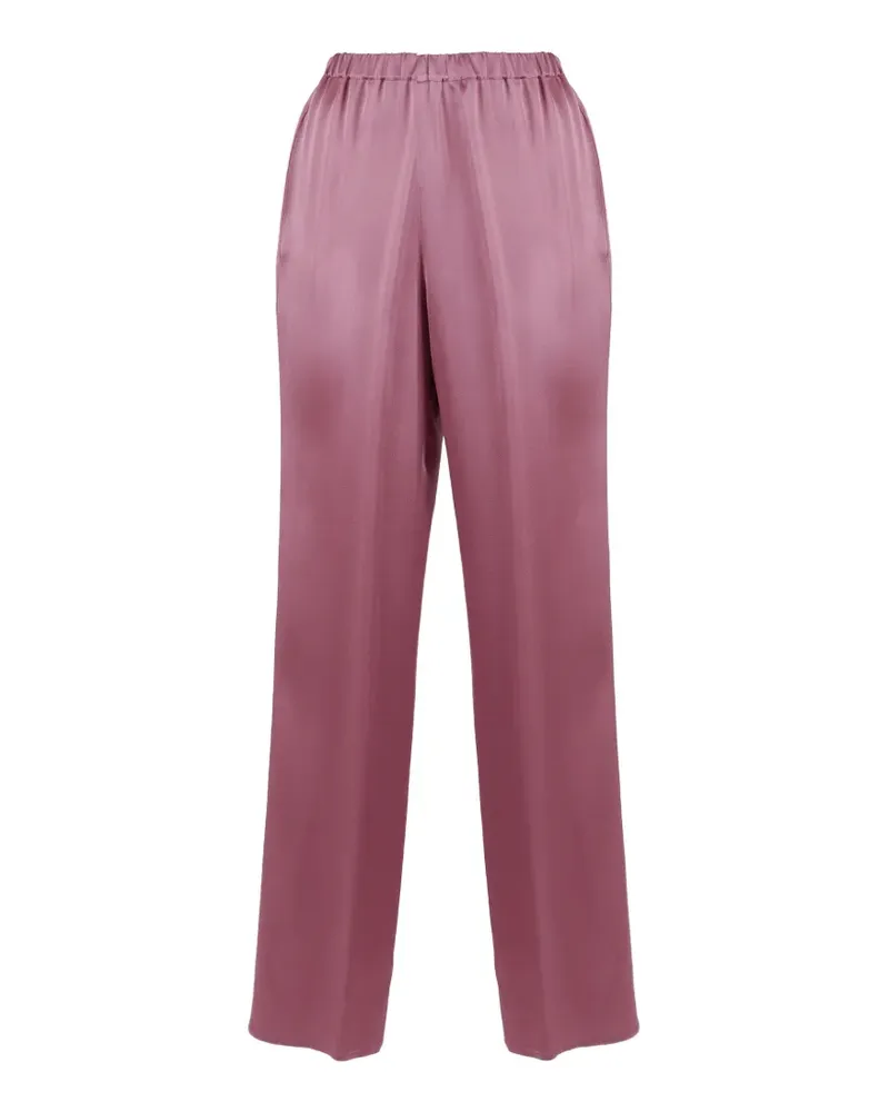 Antonelli Firenze elasticated-waist straight-leg trousers - Rosa Rosa