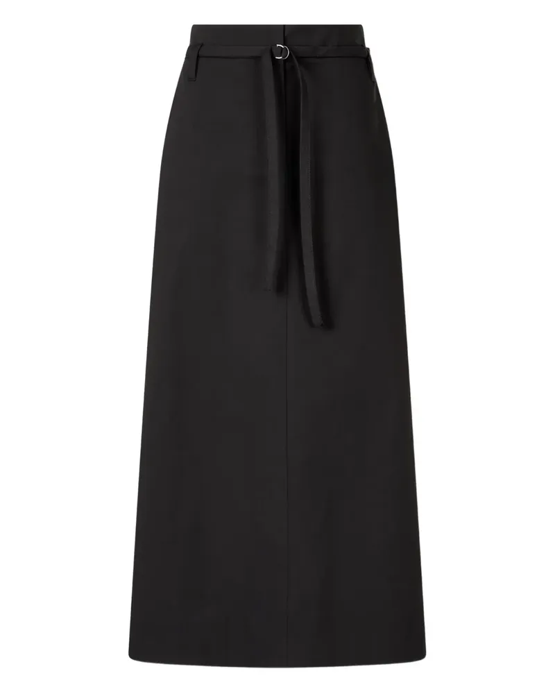 STUDIO TOMBOY ripstop long skirt - Schwarz Schwarz