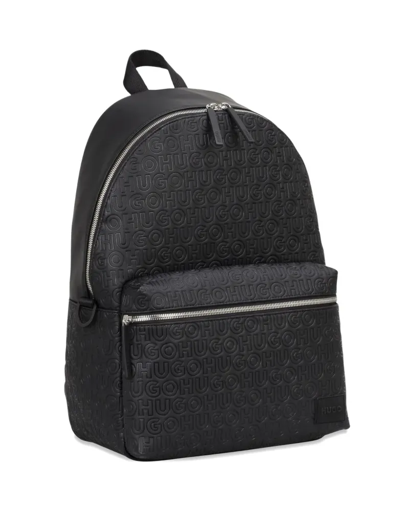 HUGO BOSS Rucksack mit Logo - Schwarz Schwarz