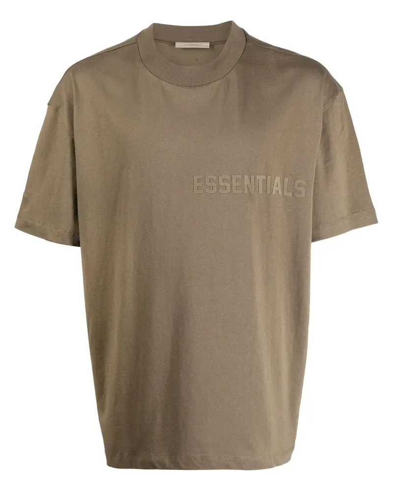 Fear of God T-Shirt mit Logo-Applikation - Grün Grün