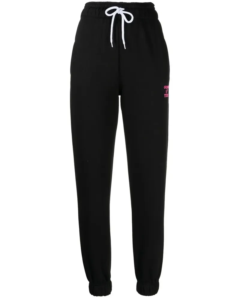 BAPE Bestickte Jogginghose - Schwarz Schwarz