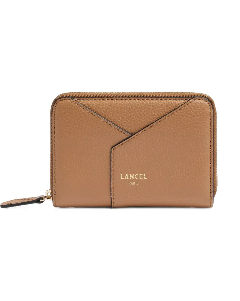 Lancel Portemonnaie mit Reißverschluss - Nude Nude