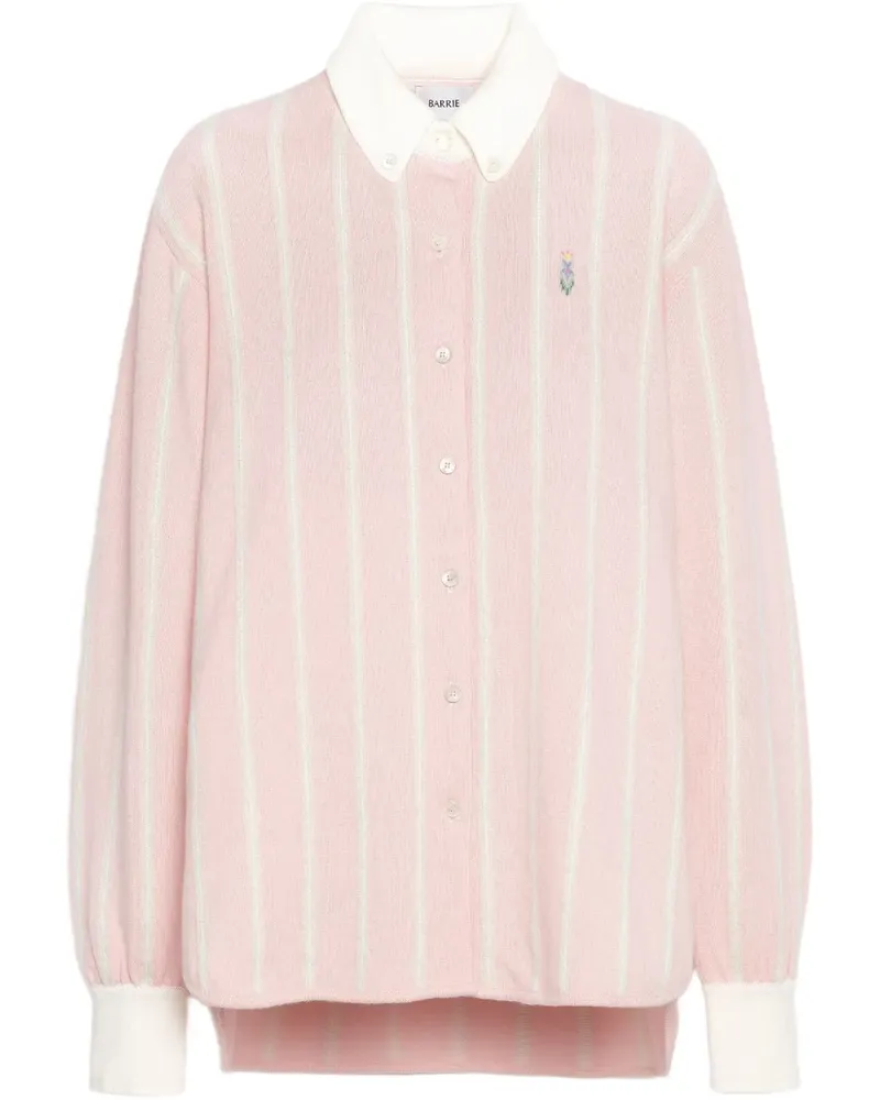 Barrie Gestreiftes Hemd - Rosa Rosa