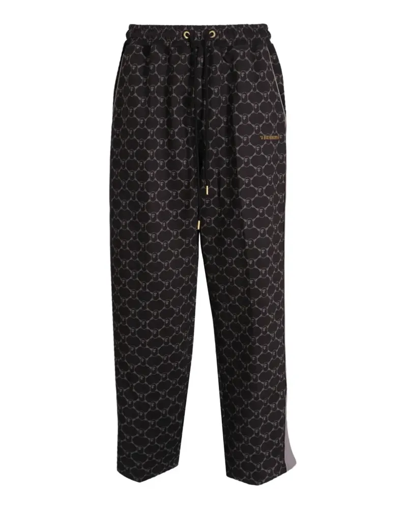 BAPE Jogginghose mit Kordelzug - Schwarz Schwarz