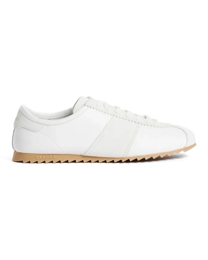 Sandro Sneakers aus Wildleder - Weiß Weiß
