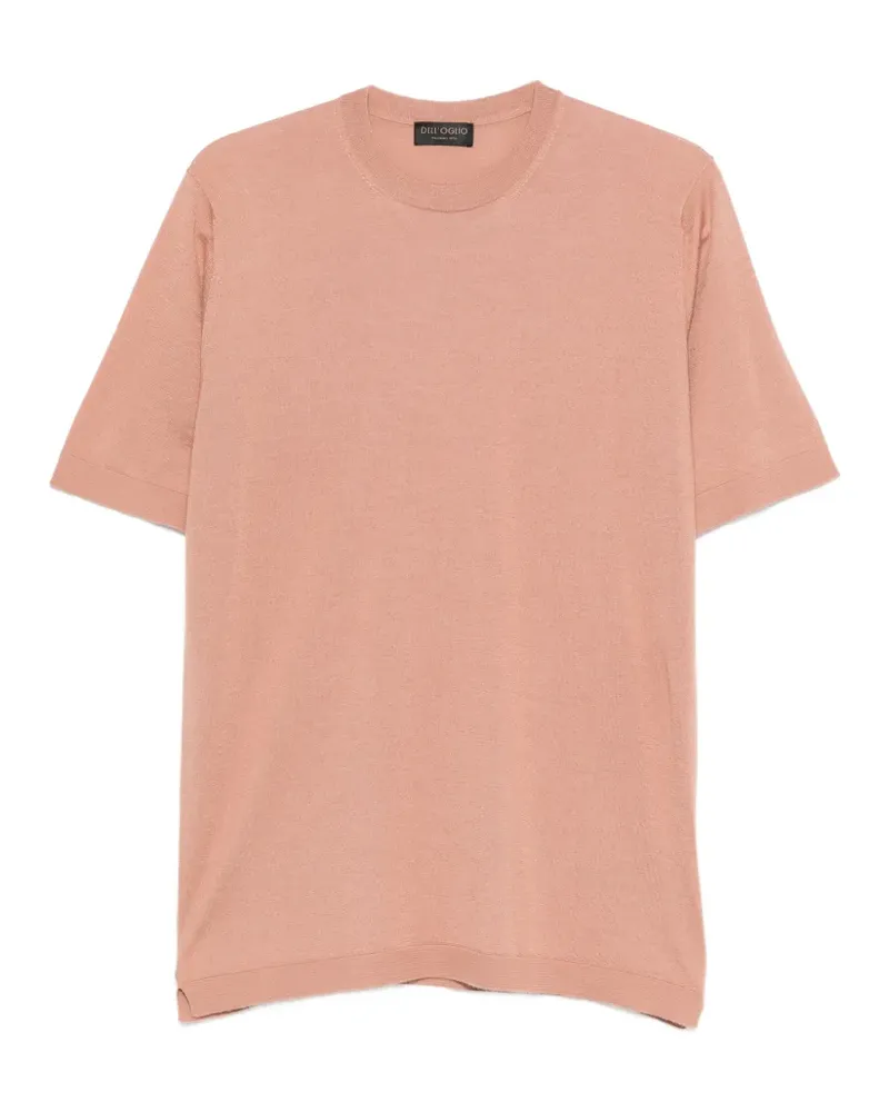Dell'oglio T-Shirt mit rundem Ausschnitt - Rosa Rosa