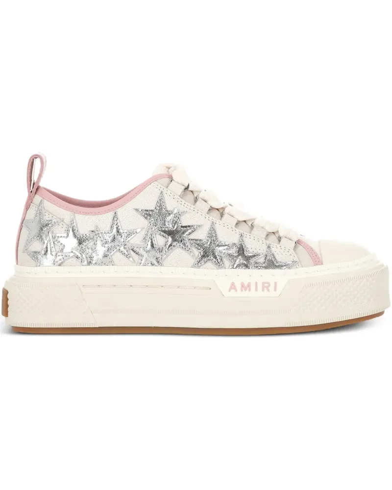 Amiri Sneakers mit Sternen - Nude Nude