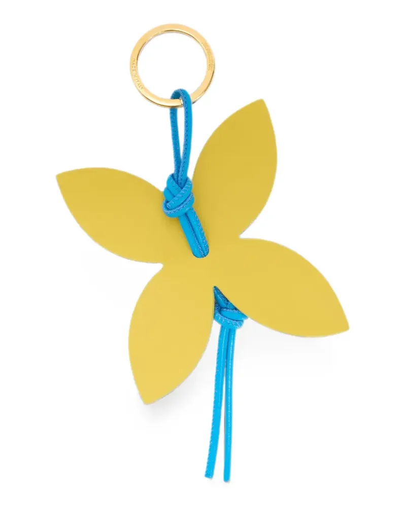 Jil Sander Snowdrop charm keyring - Gelb Gelb