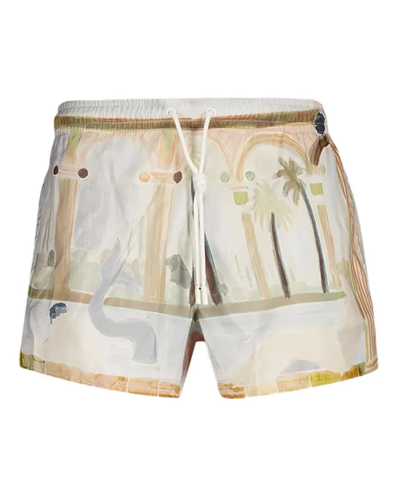 COMMAS Palm Mirage Badeshorts - Nude Nude
