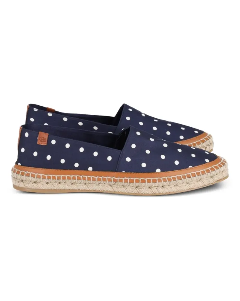 Gabriela Hearst polka-dot espadrilles - Blau Blau