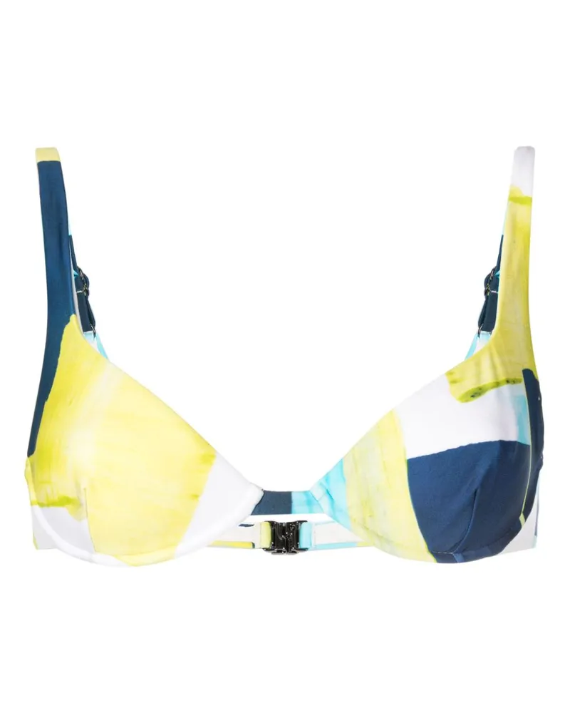 Lenny Niemeyer Bikinioberteil mit Print - Blau Blau