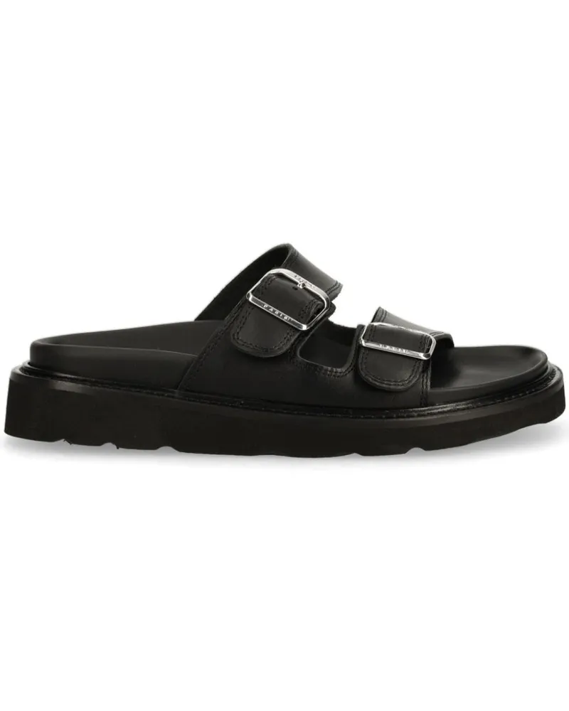 Kenzo Matto Sandalen aus Leder - Schwarz Schwarz