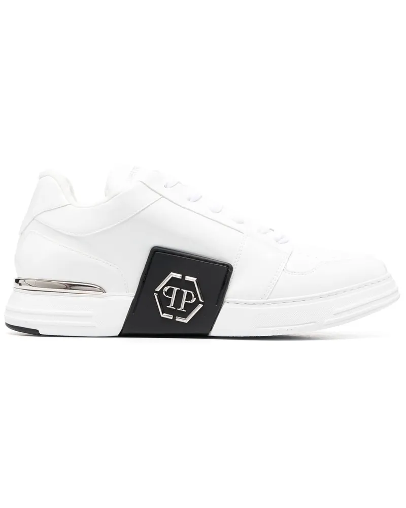 Philipp Plein Super Street Sneakers - Weiß Weiß