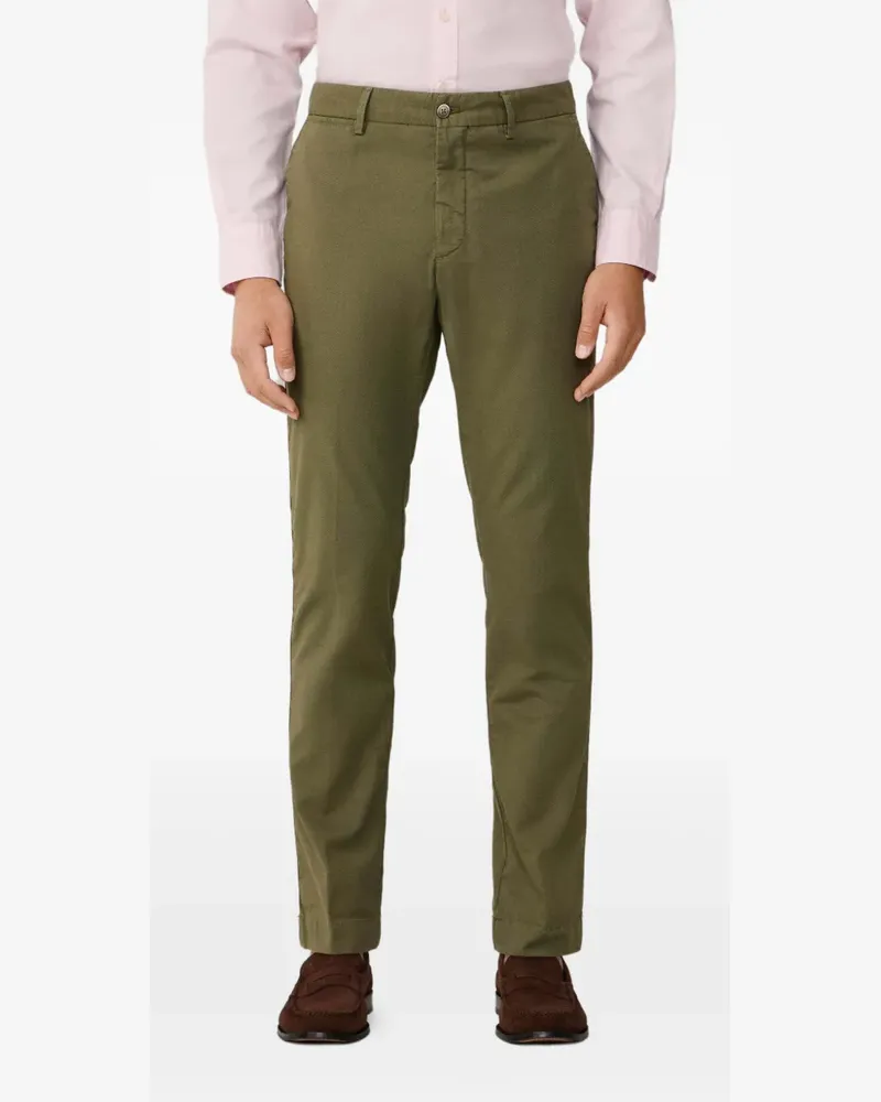 Hackett Schmale Kensington Chino - Grün Grün