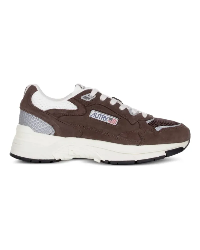 AUTRY Hyperway panelled sneakers - Braun Braun