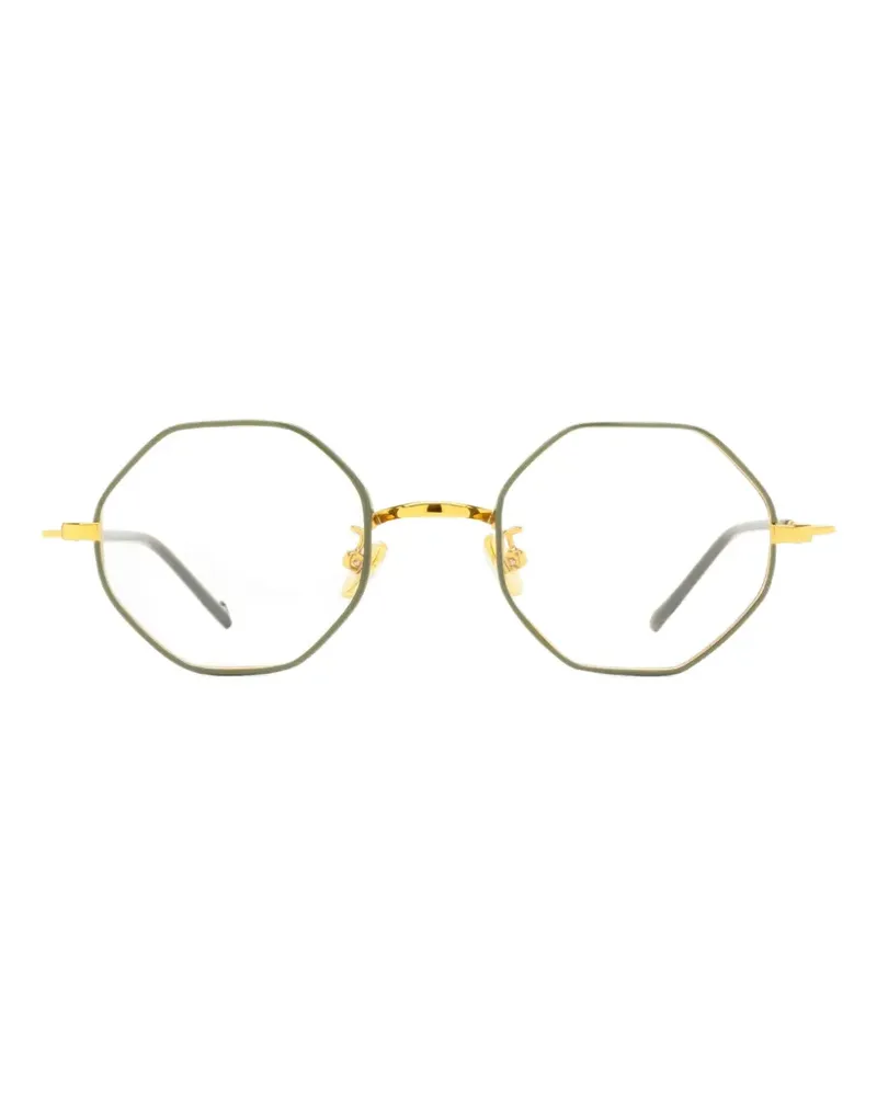 Eyepetizer Yosemite Brille mit geometrischem Gestell - Grün Grün