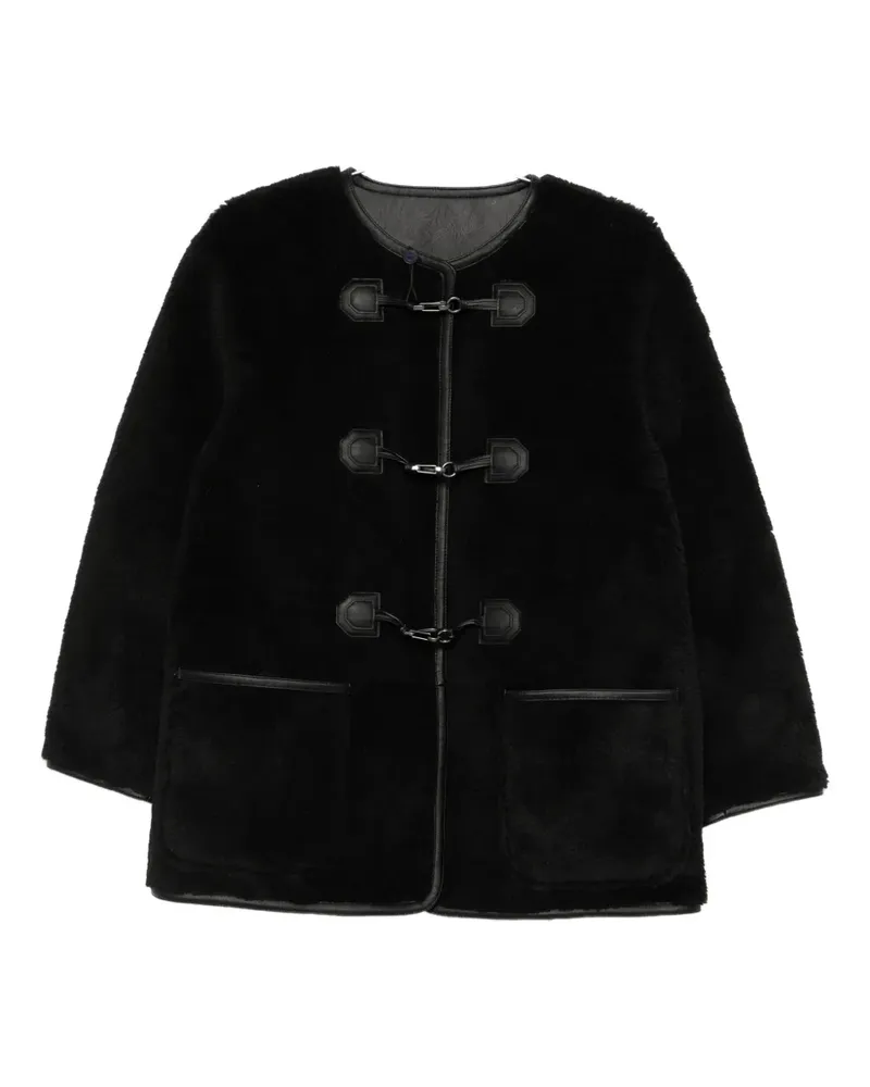 Dunst toggle-fastening jacket - Schwarz Schwarz