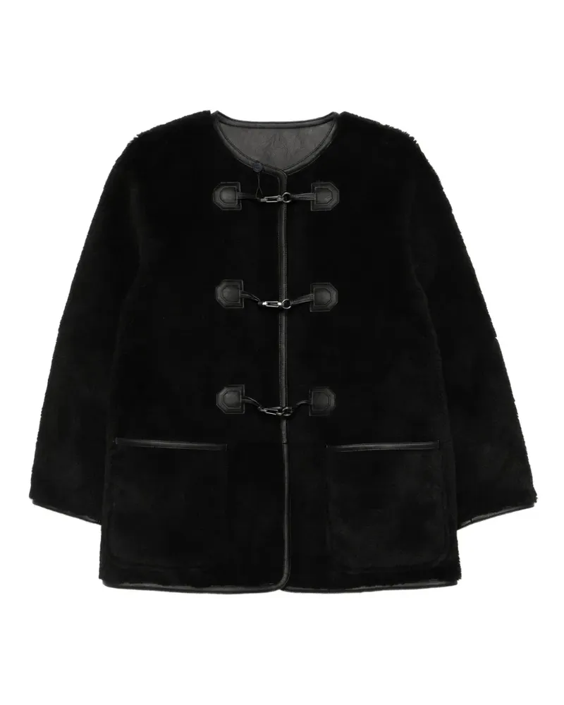 Dunst toggle-fastening jacket - Schwarz Schwarz
