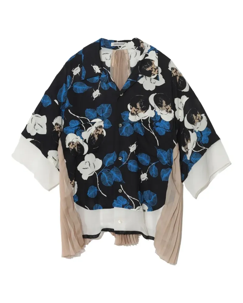 Undercover Hemd mit Print - Schwarz Schwarz