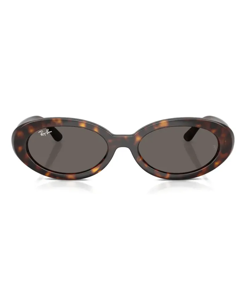 Ray Ban oval-frame sunglasses - Braun Braun
