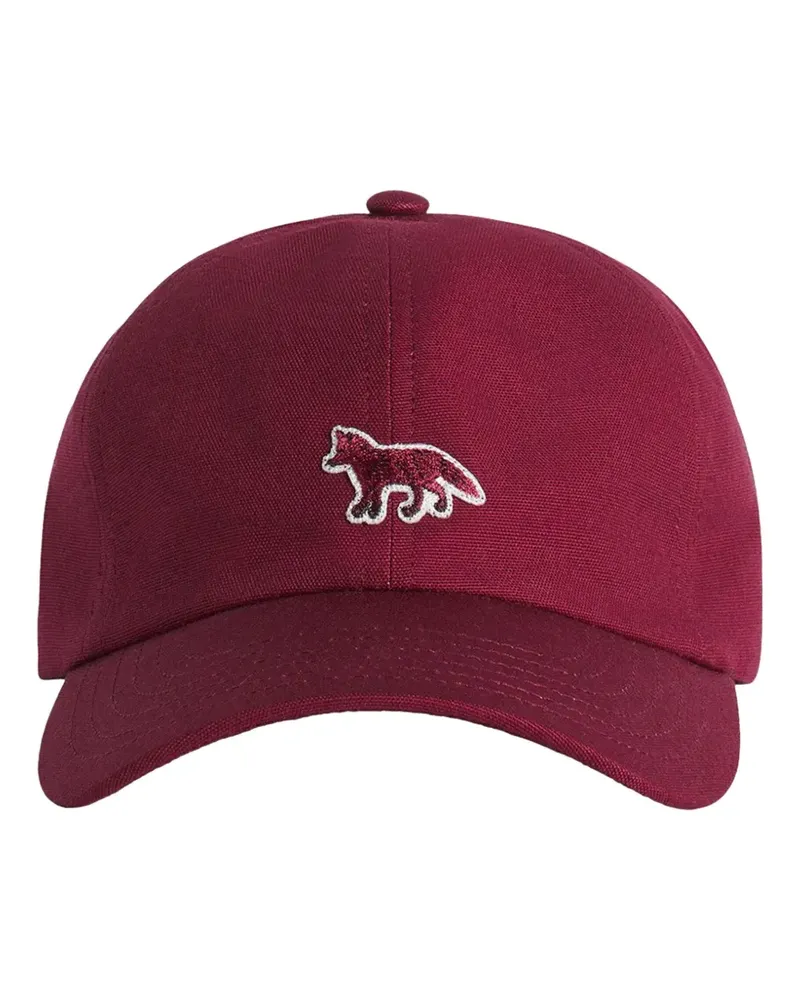 Kitsuné Baseballkappe mit Fuchs - Rot Rot