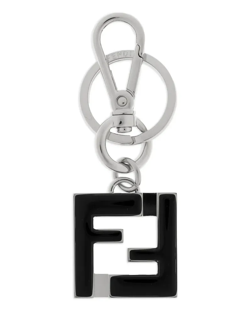 Fendi Schlüsselanhänger mit Buchstabe L - Silber Silber