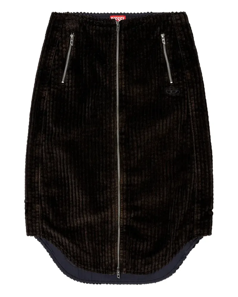 Diesel O-Llipop Rock aus Cord - Schwarz Schwarz