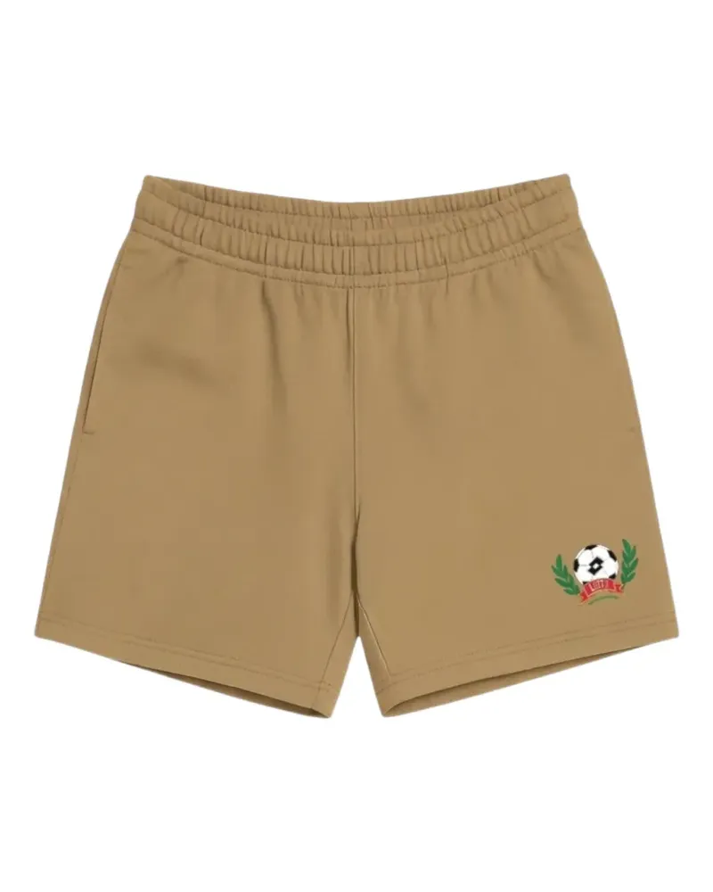 Lotto Leggenda Match Day logo-detail shorts - Nude Nude