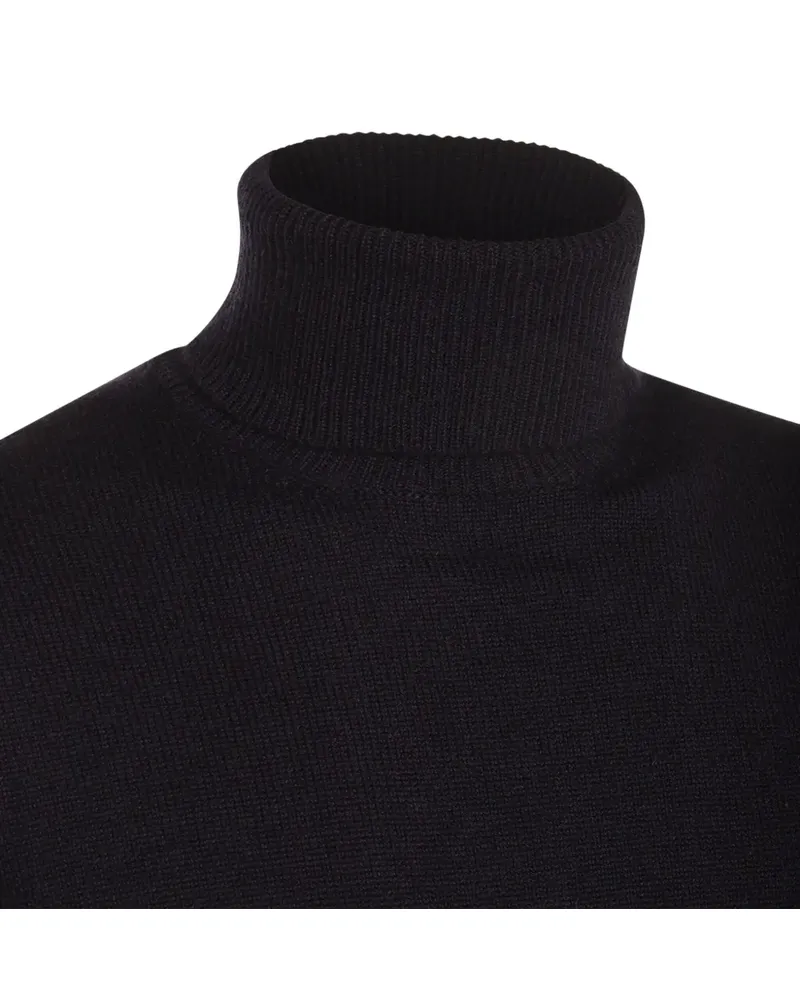 Malo Pullover mit Rollkragen - Blau Blau
