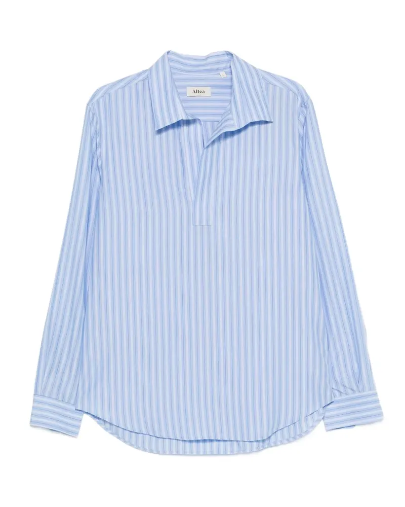 Altea Gestreiftes Hemd - Blau Blau