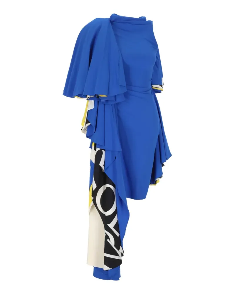 Loewe dress in stretch viscose - Blau Blau