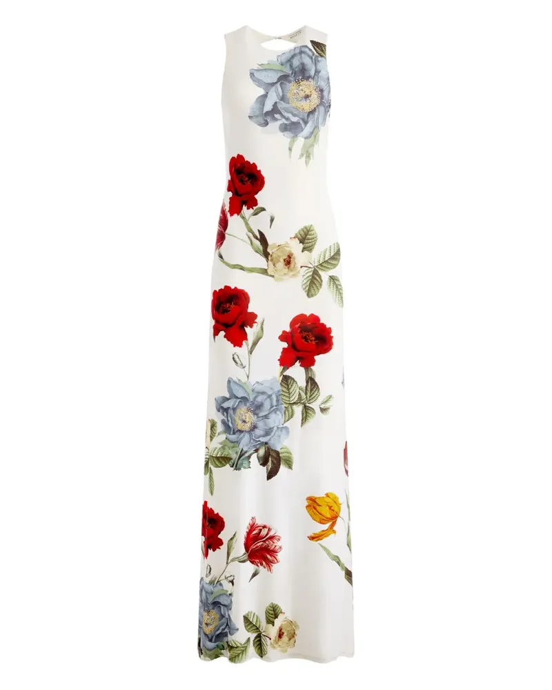 Alice + Olivia Minikleid mit Print - Weiß Weiß