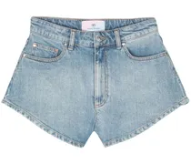 Jeans-Shorts mit Eyelike-Motiv