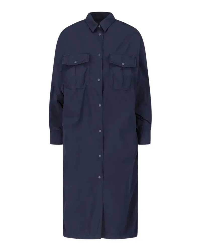 ASPESI chest-pocket coat - Blau Blau