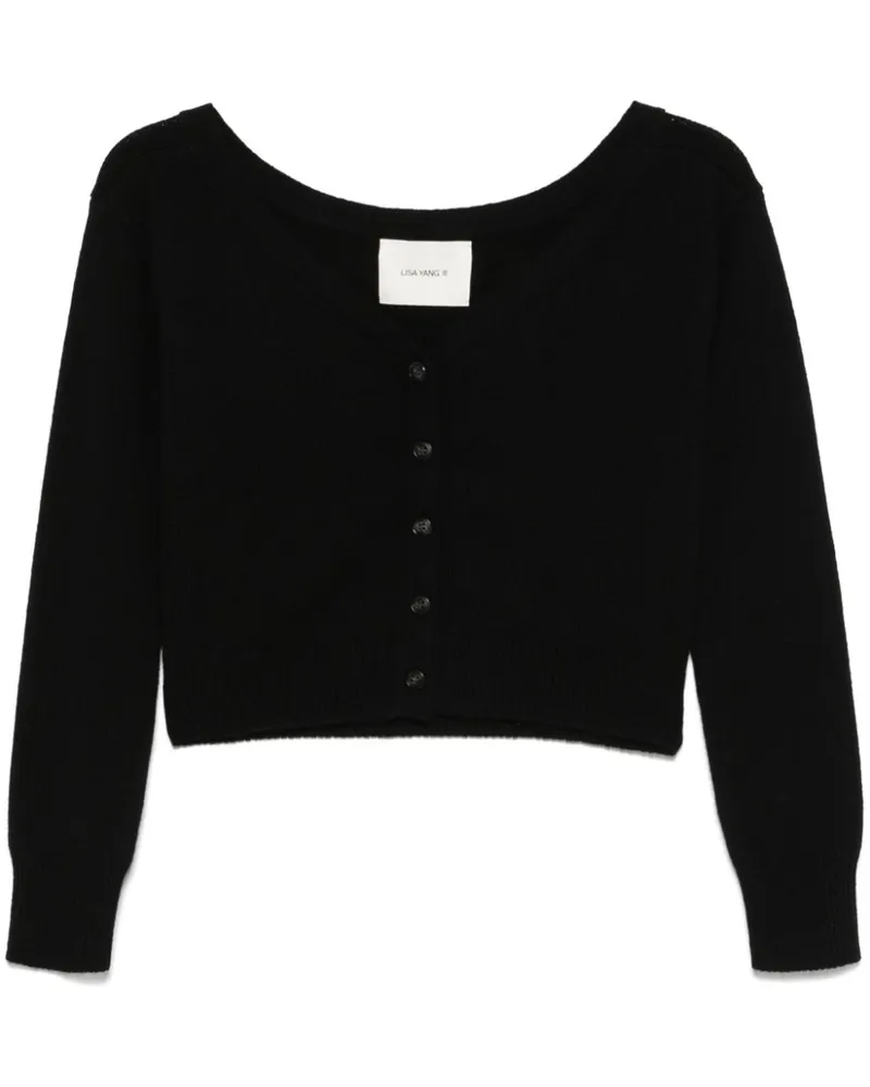 Lisa Yang Beata Cardigan - Schwarz Schwarz