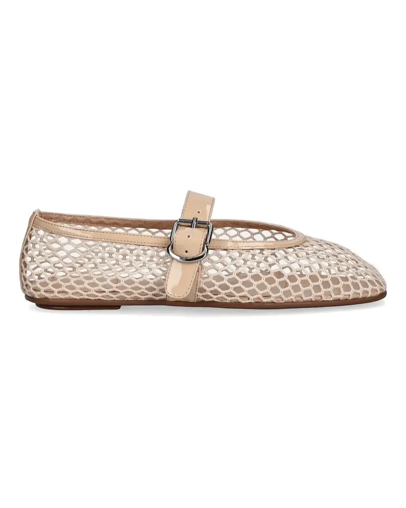 Jeffrey Campbell square-toe ballet flats - Nude Nude