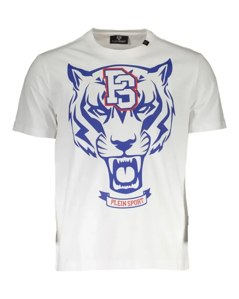 Philipp Plein tiger-head print T-shirt - Weiß Weiß