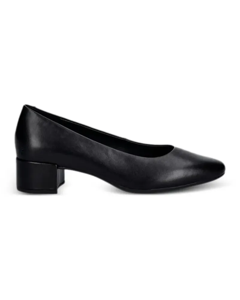 Ecco Livia square toe pumps - Schwarz Schwarz