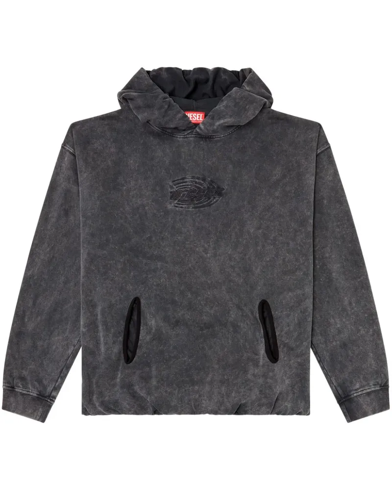 Diesel S-Boxstic Hoodie - Grau Grau