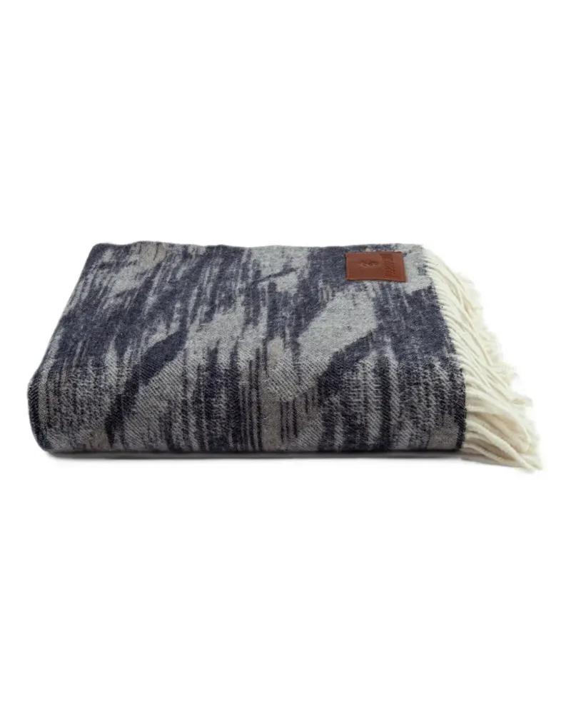 Roberto Cavalli Home Savana Überwurf - Blau Blau