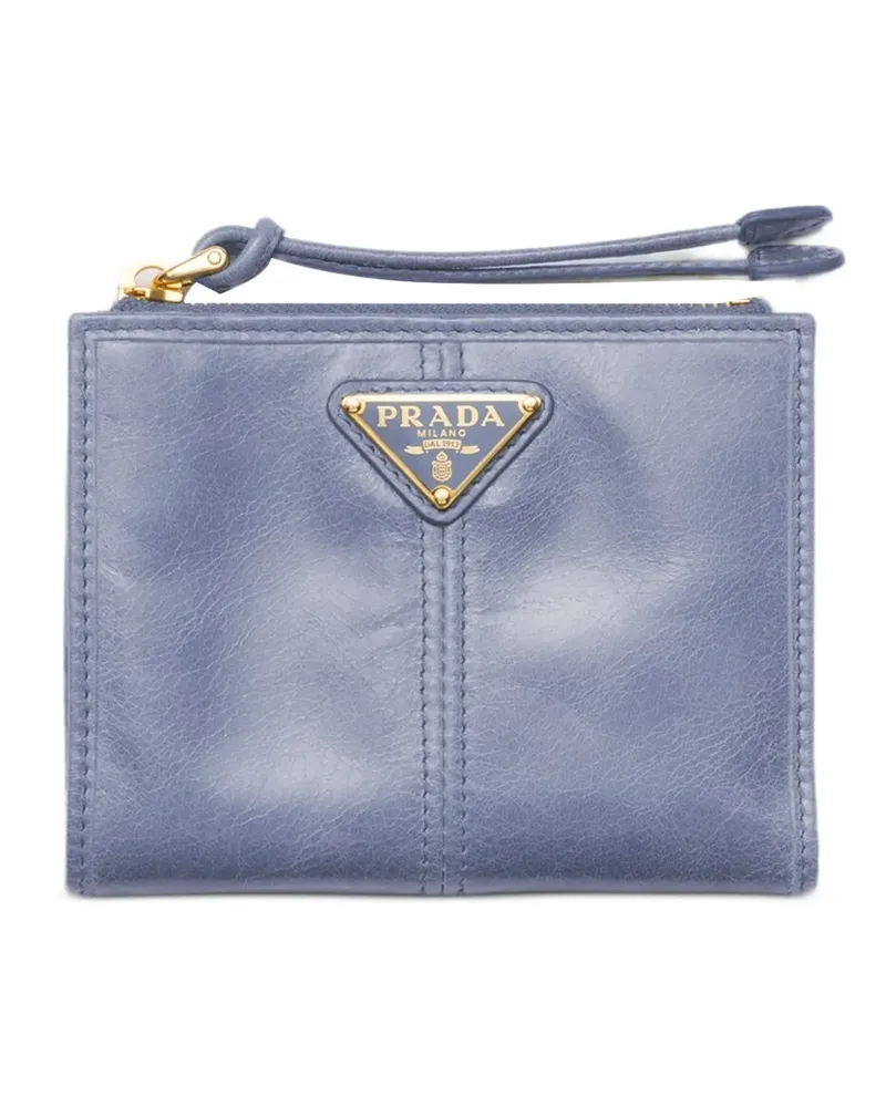 Prada Kleines Portemonnaie - Blau Blau