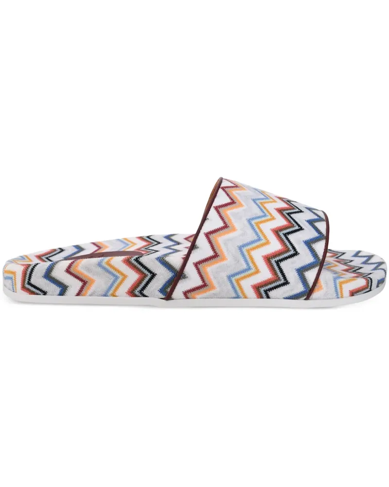 Missoni Leon Pantoletten - Weiß Weiß