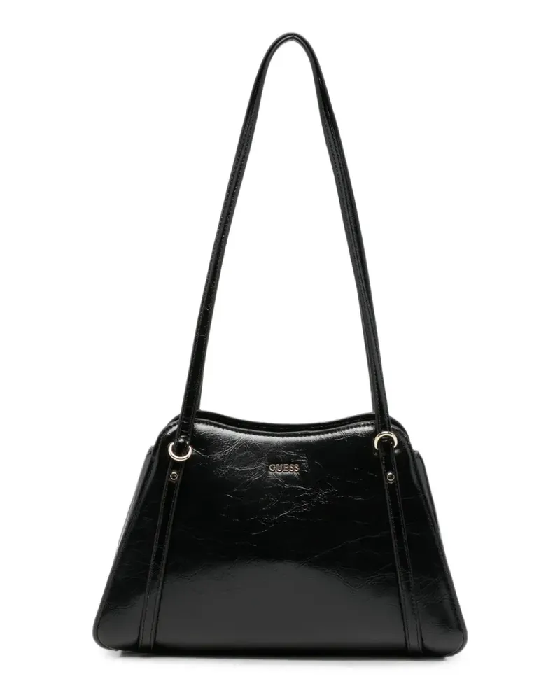 Guess crinkled tote bag - Schwarz Schwarz