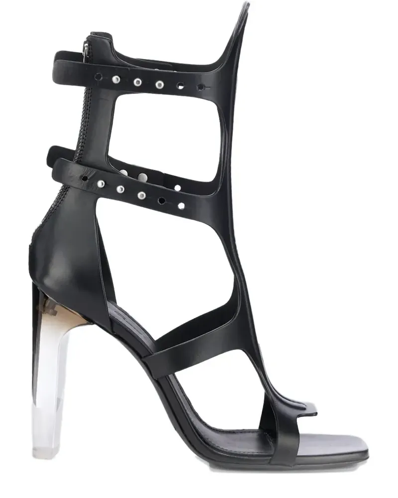 Rick Owens Spartans Pumps mit Reißverschluss 110mm - _990D BLACK _990d