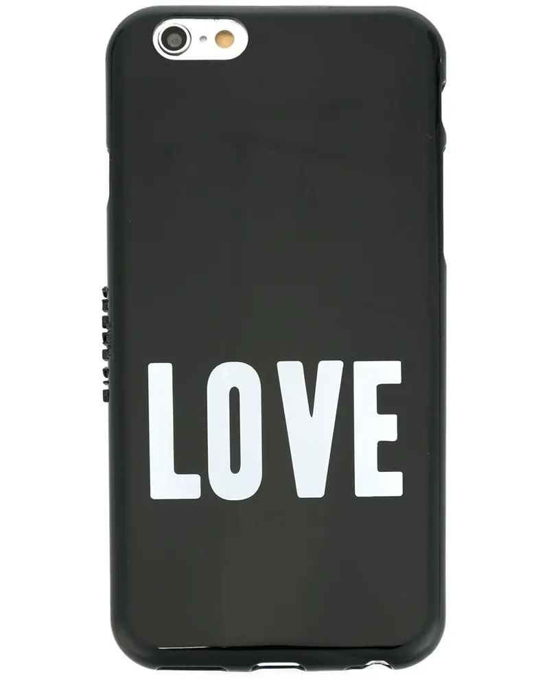 Givenchy iPhone 6-Hülle mit "Love"-Print - Schwarz Schwarz